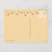 ヴィンテージハロウィン飛んでいるの魔女の魔法 シーズンポストカード (裏面)