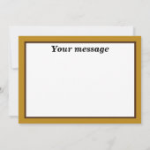 ヴィンテージハロウィン2匹の黒猫 ノートカード (裏面)