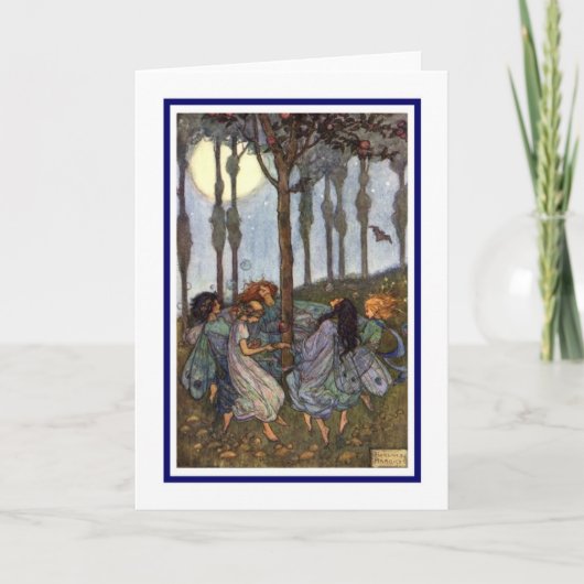 ヴィンテージハロウィン カード (正面)