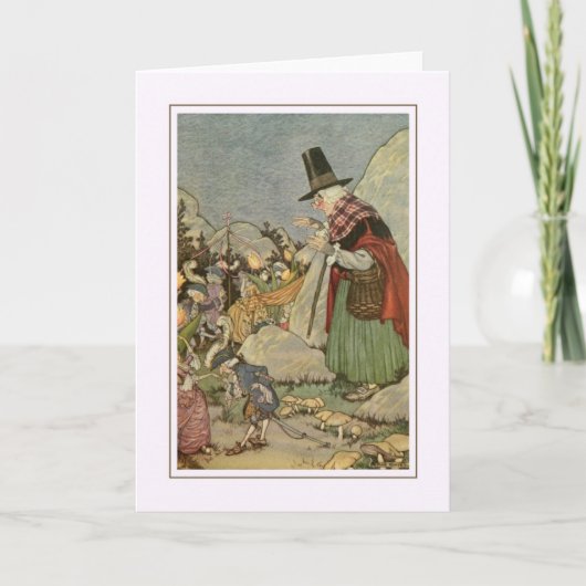 ヴィンテージハロウィン カード (正面)