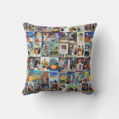 ヴィンテージハロウィン クッション (裏面)