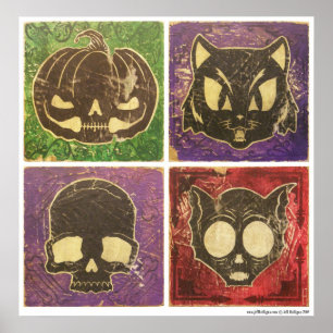 ヴィンテージハロウィン ポスター