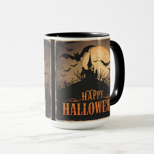 ヴィンテージハロウィン マグカップ (正面右)