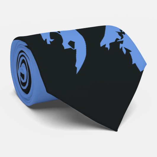 ヴィンテージハロウィン、怖い幽霊のよく出る家、魔女 ネクタイ (ロール)