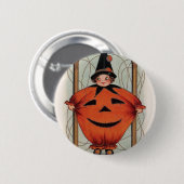 ヴィンテージハロウィン 缶バッジ (正面&裏面)