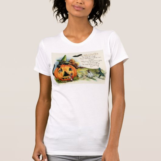 ヴィンテージハロウィン Tシャツ (正面)