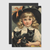 ヴィンテージハロウィーンかわいこちゃんno3 – 磁気カード (正面/裏面)