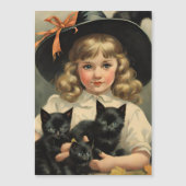 ヴィンテージハロウィーンかわいこちゃんno3 – 磁気カード (正面)