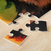 ヴィンテージハロウィーンかわいこちゃんno7 ジグソーパズル (側面)