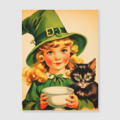 ヴィンテージハロウィーンかわいこちゃんno7 – 磁気カード (正面)