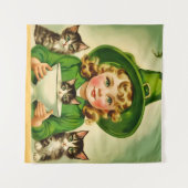 ヴィンテージハロウィーンかわいこちゃんno9 タペストリー (正面(横))