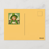 ヴィンテージハロウィーンかわいこちゃんno9 ポストカード (裏面)