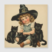 ヴィンテージハロウィーンかわいこちゃんno 2 – 磁気カード (正面)