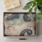 ヴィンテージハロウィーンのカボチャのちょうちんパンプキンデクページ紙 薄葉紙 (ギフト)