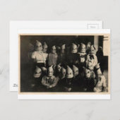 ヴィンテージハロウィーンのコスチューム写真（アイルランド） ポストカード (正面/裏面)