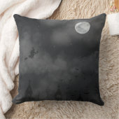 ヴィンテージハロウィーンの夜景 クッション (ブランケット)