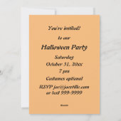 ヴィンテージハロウィーンの子ども飛んでいるこうもり追いかけ シーズンカード (裏面)