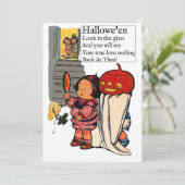 ヴィンテージハロウィーンの子供のルックス鏡 シーズンカード (スタンド正面)