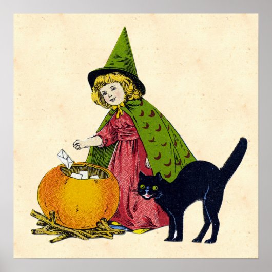 ヴィンテージハロウィーンの子 ポスター (正面)