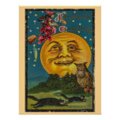 ヴィンテージハロウィーンの挨拶 ポスター (正面)