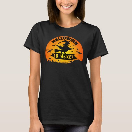 ヴィンテージハロウィーンはこちら Tシャツ (正面)