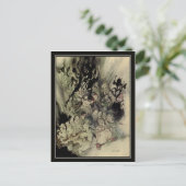 ヴィンテージハロウィーンアーサーラックハムトロル ポストカード (スタンド正面)