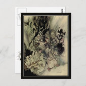 ヴィンテージハロウィーンアーサーラックハムトロル ポストカード (正面/裏面)