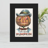 ヴィンテージハロウィーンイムソフカボチャ頭 (スタンド正面)