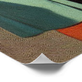 ヴィンテージハロウィーンイラストレーション ポスター (角)