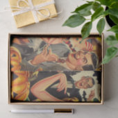 ヴィンテージハロウィーンイラストレーション 薄葉紙 (ギフト)