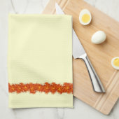 ヴィンテージハロウィーンウィッチキャットタオル キッチンタオル (四つ折り)