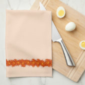 ヴィンテージハロウィーンウィッチキャットタオル キッチンタオル (四つ折り)