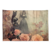 ヴィンテージハロウィーンウィッチクラフト(10) 枕カバー (裏面-右)