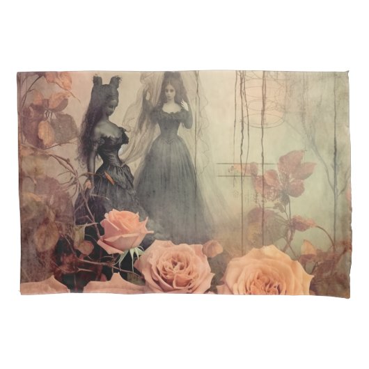 ヴィンテージハロウィーンウィッチクラフト(10) 枕カバー (正面左)