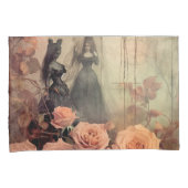 ヴィンテージハロウィーンウィッチクラフト(10) 枕カバー (正面右)