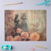 ヴィンテージハロウィーンウィッチクラフト(10) 薄葉紙 (クラフト)