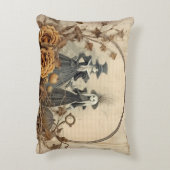 ヴィンテージハロウィーンウィッチクラフト(12) アクセントクッション (裏面(縦))