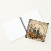 ヴィンテージハロウィーンウィッチクラフト(12) ノートブック (内部)