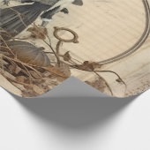 ヴィンテージハロウィーンウィッチクラフト(12) ラッピングペーパー (角)