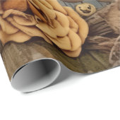 ヴィンテージハロウィーンウィッチクラフト(12) ラッピングペーパー (ロールコーナー)