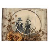 ヴィンテージハロウィーンウィッチクラフト(12) ラージペーパーバッグ (裏面)