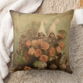 ヴィンテージハロウィーンウィッチクラフト(2) クッション (ブランケット)