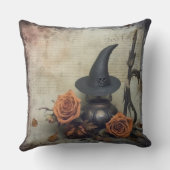 ヴィンテージハロウィーンウィッチクラフト(8) クッション (裏面)