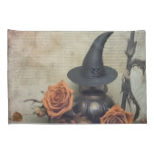 ヴィンテージハロウィーンウィッチクラフト(8) 枕カバー (裏面-右)