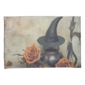 ヴィンテージハロウィーンウィッチクラフト(8) 枕カバー (正面右)