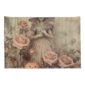 ヴィンテージハロウィーンウィッチクラフト(9) 枕カバー (裏面-右)