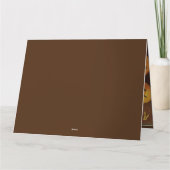 ヴィンテージハロウィーンウィッチズブラックキャット&カボチャ カード (裏面)