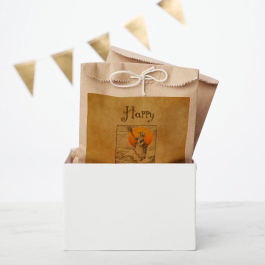 ヴィンテージハロウィーンウィッチバッグ フェイバーバッグ (パーティー)