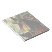 ヴィンテージハロウィーンウィッチ攪拌用魔法カルドロン ノートパッド (アングル)