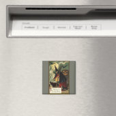 ヴィンテージハロウィーンウィッチ攪拌用魔法カルドロン マグネット (インサイチュ (食洗機))